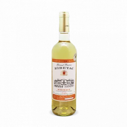 Вино Grand Baron Ribeyac белое полусладное 0.75 л